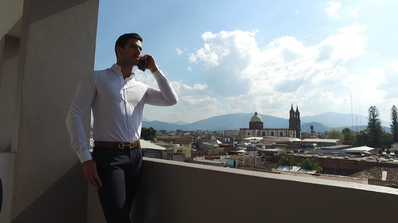 Terrass Hotel Zamora Самора де Идалго Екстериор снимка